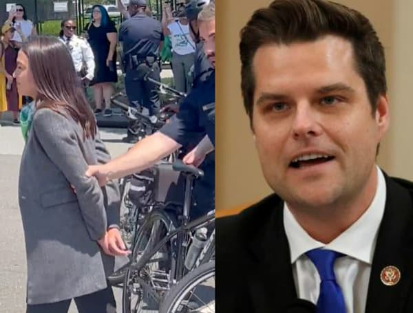 Rep. Gaetz: Double Standard On Display In AOC’s Fake Handcuffs, Hillary’s Lack Of Real Ones