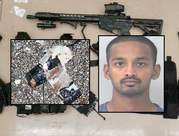 US Army Soldier Arrested In Florida With Plethora Of Weapons, Fake Bomb After Car Crash