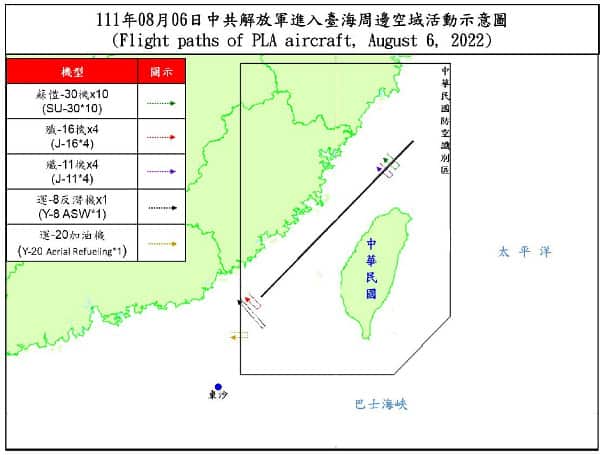 Chinese Military Conducts Large Simulation Attack In Taiwan Strait