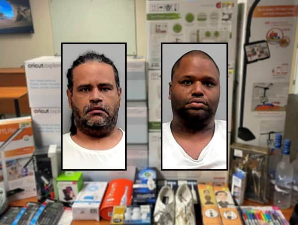 Two Florida Men Arrested After Stealing Sewing Machines And Crafting Supplies