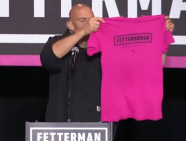 GOP Says “Cringe” When John Fetterman Announces He’s “Fetterwoman”