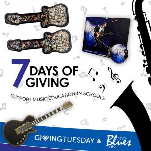 KEEPING THE BLUES ALIVE KICKS OFF “7 DAYS OF GIVING” WITH A SPECIALTY AUCTION