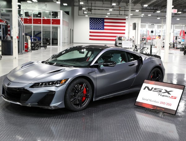 Acura Completes Production Of Final NSX Type S; Begins Hand-Assembly Of Limited-Run TLX Type S PMC Edition