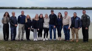 Rep. Sam Garrison tours two St. Augustine-area state parks