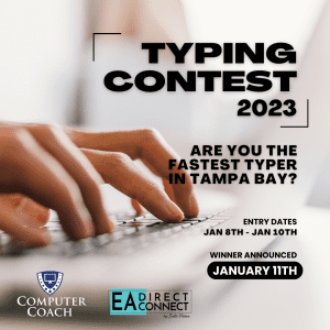 Second Annual Fastest Typer in Tampa Bay Competition Dates and Rules Released