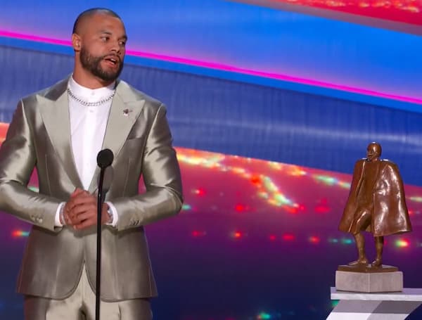 Dallas Cowboys Dak Prescott Named Walter Payton NFL Man Of The Year