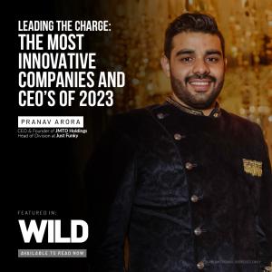 Pranav Arora Receives “High Impact Award” and Named One Of The Most Innovative Companies & CEOs Of 2023