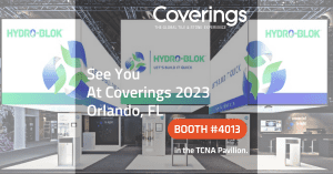 HYDRO-BLOK to Showcase Innovative Products at 2023 Coverings Show in Orlando, Florida