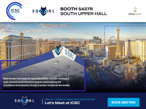 STAX EQUITY TO ATTEND ICSC LAS VEGAS