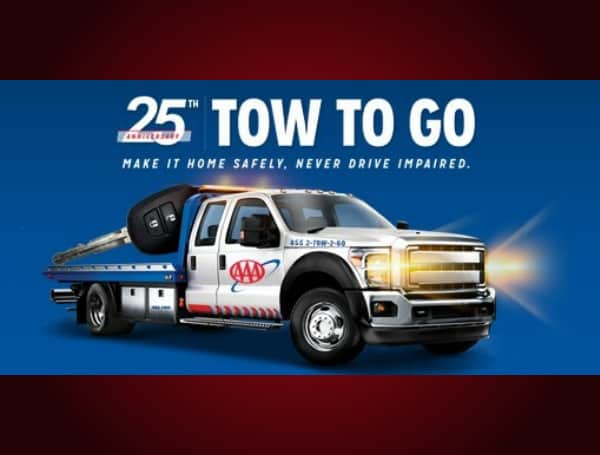 AAA Activates ‘Tow to Go’ In Florida For Independence Day Weekend