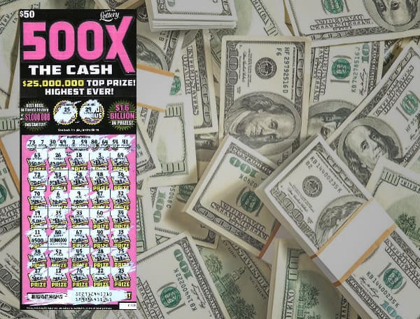 Lutz Man Wins $1 Million On Florida $50 Lottery Scratch-Off Game