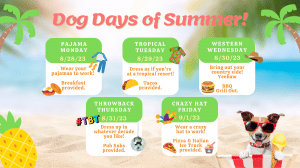 Data-Tech Announces Exciting Plans for Annual “Dog Days of Summer” Employee Event