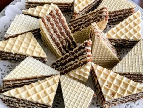 Balkan Dessert Kitchen Recipe: Oblatne, Or Chocolate Wafers