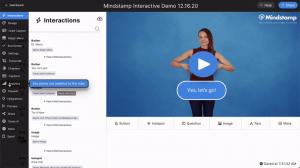 Mindstamp showcases re-designed interactive video editor interface and enhanced analytics capabilities