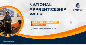 Apprenticeship Accelerator and GoSprout Launch Shine Bright during National Apprenticeship Week