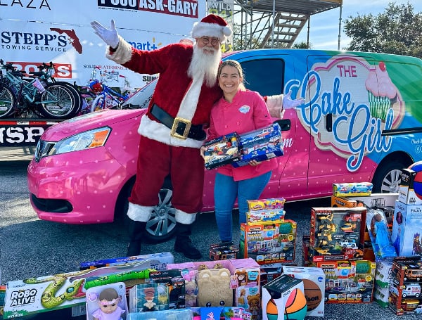 The Cake Girl’s “Fill the Van” Initiative Delivers Holiday Magic With Over $8,000 In Toy Donations For 250 Kids