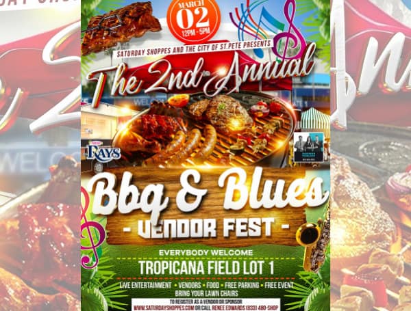 Saturday Shoppes To Host 2nd Annual BBQ And Blues At Tropicana Field March 2