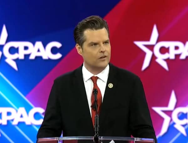 Florida Rep. Matt Gaetz Slams GOP Rivals In CPAC Speech