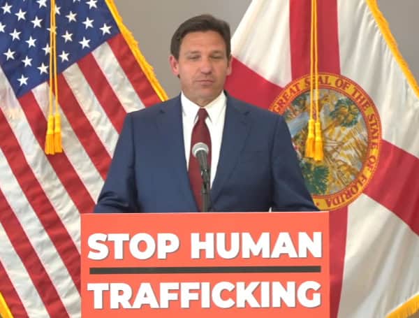 Florida Gov. DeSantis Pushes To Stop Human Trafficking In The State, Support Survivors