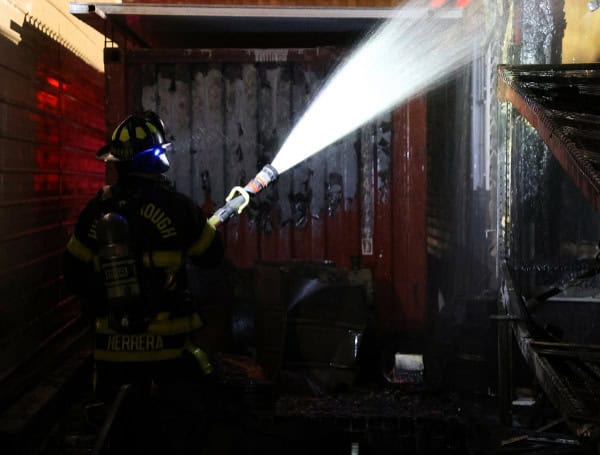 Hillsborough County Fire Rescue Battles Commercial Fire In Lutz