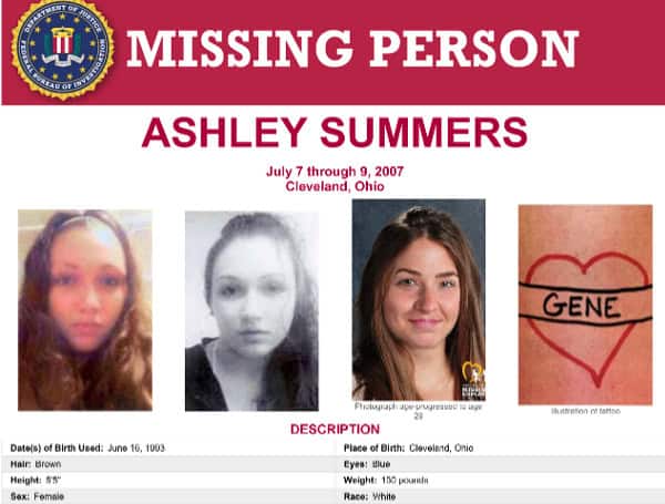 Hope Remains: FBI In Ohio Asks For Help Finding Ashley Summers