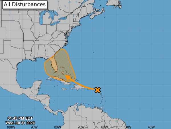 Tropical Wave Threatens Florida As Hurricane Season Peaks