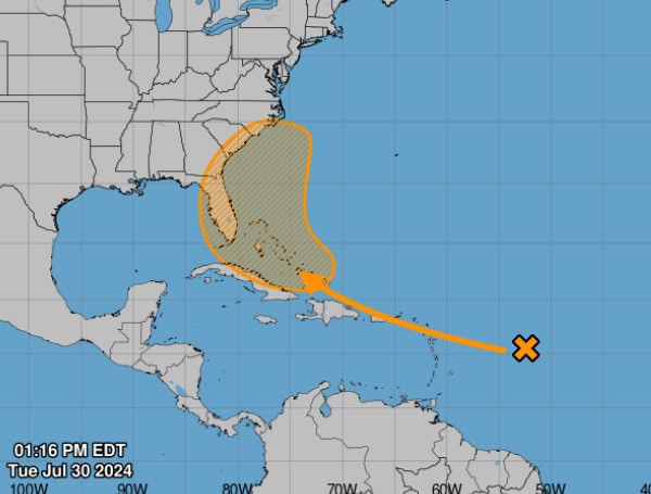 Florida Remains In Path Of Potential Atlantic Storm System