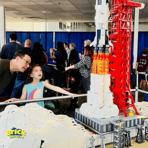 NASA-Themed LEGO Artist Lia Chan and Mosaic Specialist Ethen Teeters Headline Treasure Coast LEGO Event