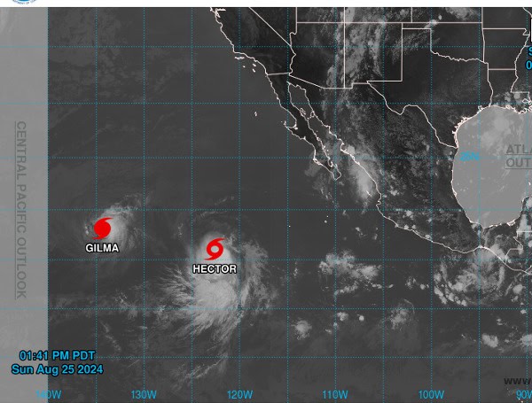 Eastern Pacific Braces For Hurricane Gilma And Tropical Storm Hector