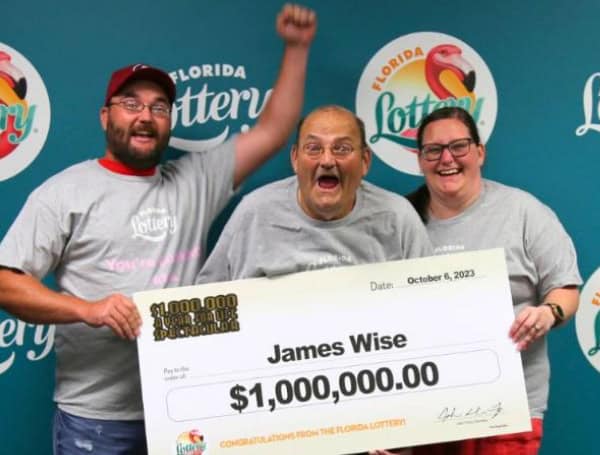 Florida Man Claims $1 Million Prize On A Scratch-Off Lottery Ticket From Publix