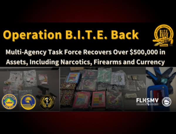 Operation B.I.T.E. Back: Florida Law Enforcement Crackdown Yields $500,000 In Illegal Assets