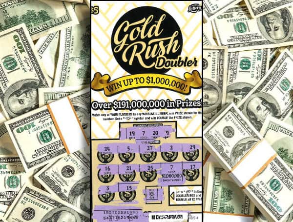 St. Petersburg Man Wins $1 Million From Florida Lottery Scratch-Off