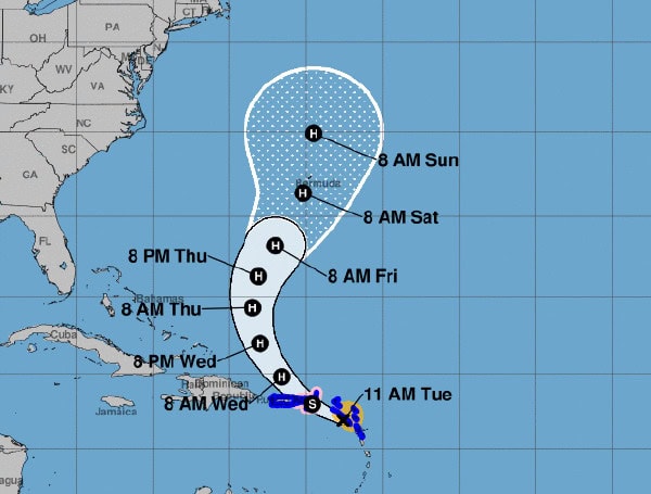 Tropical Storm Ernesto Strengthens, Hurricane Watch Issued