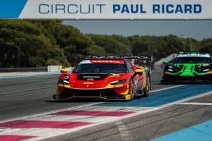 Ferrari Star Driver Dylan Medler races at Ferrari Challenge Europe Championship in France