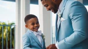 Vandamme Weddings publishes new article on Matching Suits for Grooms and Ring Bearers: A Growing Wedding Trend