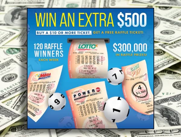 Florida Lottery Launches Limited-Time $500 Raffle Promotion