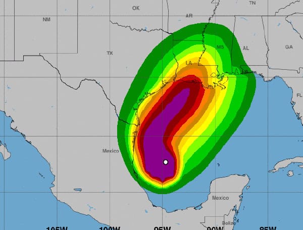 Tropical Storm Francine Strengthens, Hurricane Watch Issued For Louisiana