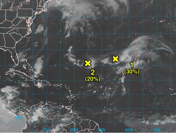 Atlantic Faces Multiple Areas Of Potential Tropical Development