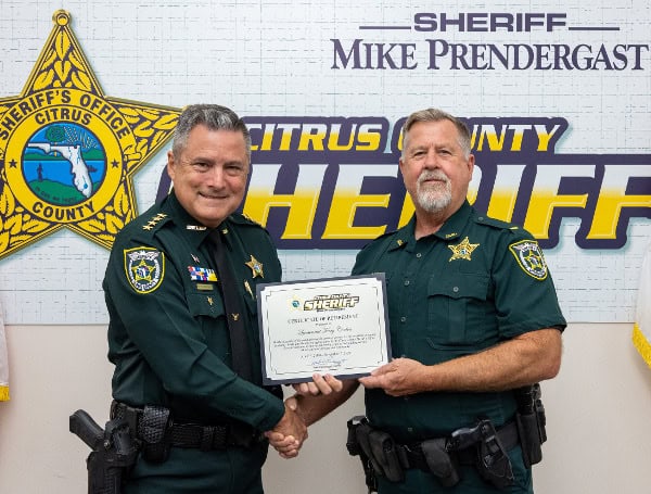 Citrus County Sheriff’s Office Lieutenant Terry Corbin Retires After 24 Years