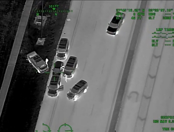 Hillsborough County Sheriff’s Aviation Unit Leads To Quick Arrests Of Car Burglary Suspects