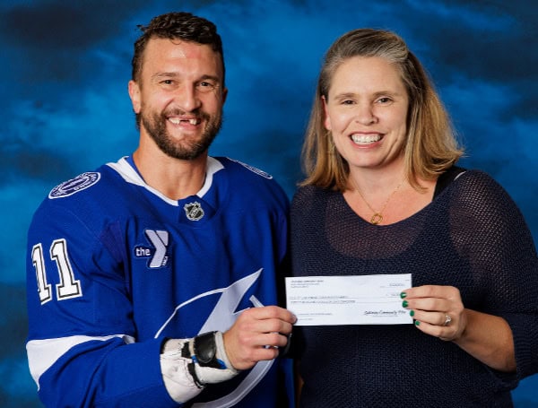 Tampa Bay Lightning Honor Stephanie Haile As Community Hero With $50,000 For New Life Warehouse