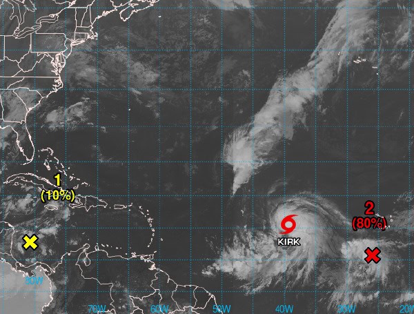 Triple Threat? Three Storms Could Develop In The Atlantic: NHC