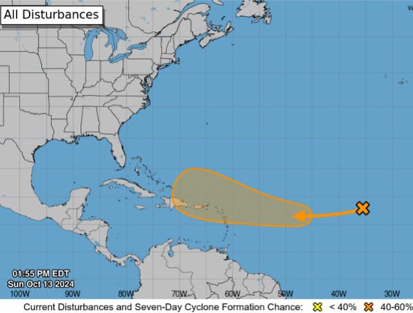 NHC Update: New Tropical Depression Could Form In Atlantic