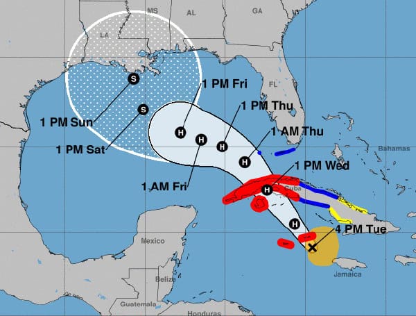 Tropical Storm Rafael Threatens Gulf Coast; Florida Keys On Alert