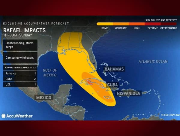 Tropical Storm Rafael To Become Hurricane, Threaten US Gulf Coast By Weekend