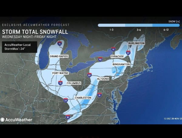 AccuWeather: Northeast Braces For Early Blast Of Winter Weather